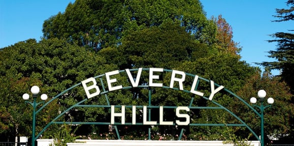 gated community examples - beverly hills